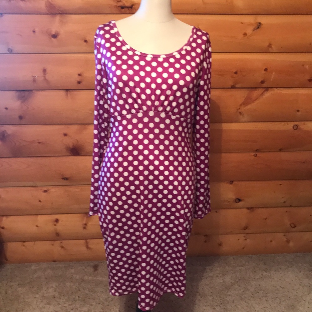 Baluoke polka dot dress NWT